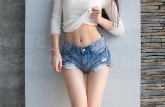 IMiss爱蜜社 - 嗯……萌汉药baby的白衬衫写真，分享时不妨记得锁定细节