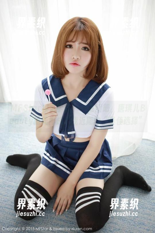 MFStar模范学院 - 一卷图册，唐琪儿Beauty的美脚成了我近期的“最佳选择”
