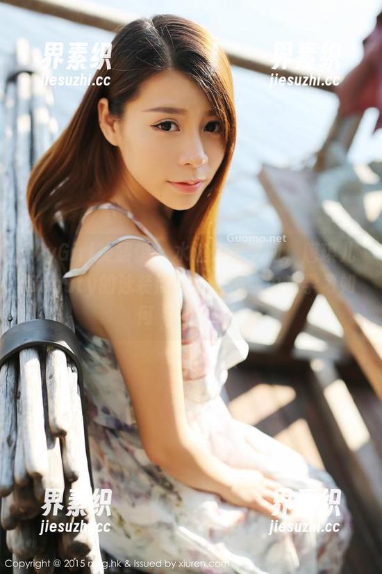 MyGirl美媛馆 - 水波荡漾之间，唐琪儿Beauty的泳装照片：让海鸥也来学习如何‘搭配’！
