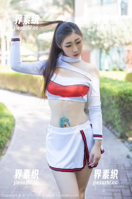 尤蜜荟 - 天使降临！小海臀Rena的原图，图包犹如我心中那点小小火焰
