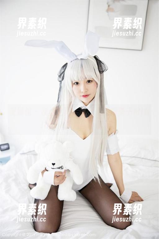 美媛馆 - 灰丝之间，原图里的糯美子MINIbabe释放的小暗示。